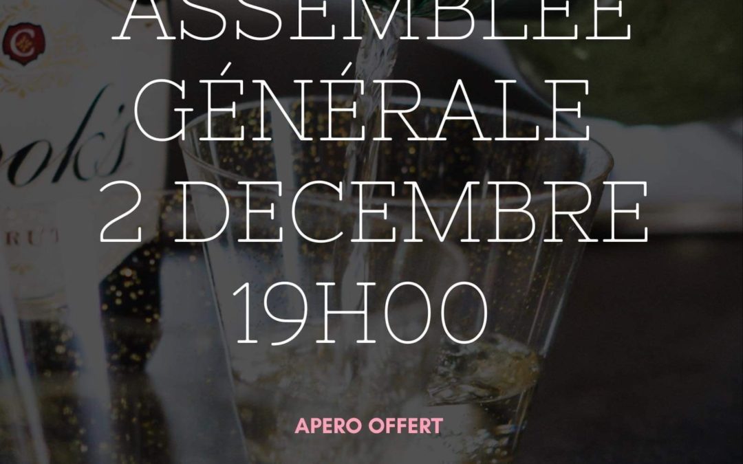 Assemblée générale 2 décembre 19h00 Saulxures-lès-Nancy